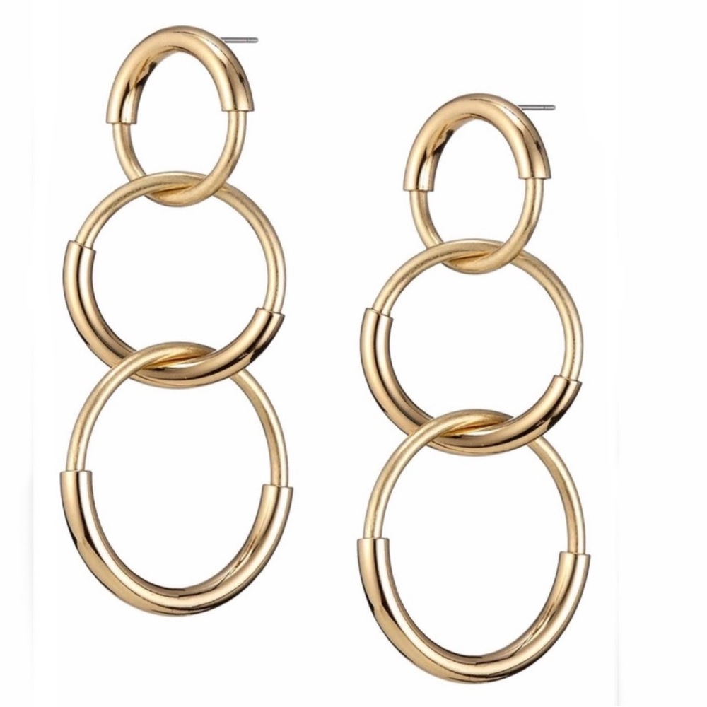 Beautiful! Jenny Bird Ossie Drip Earrings Gold